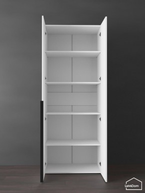 Шкаф Linnea MHR-2-2 2050х800х510 (Белый-М 11.1.2) в Первоуральске - pervouralsk.mebel24.online | фото 4