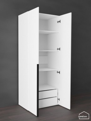 Шкаф Linnea MHR-2-4 2050х800х510 (Белый-М 11.1.2) в Первоуральске - pervouralsk.mebel24.online | фото 6