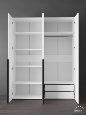 Шкаф Linnea MHR-4-2 2050х1600х510 (Белый-М 11.1.2) в Первоуральске - pervouralsk.mebel24.online | фото 6