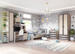 НАОМИ Шкаф 2-х створчатый с 2 ящиками в Первоуральске - pervouralsk.mebel24.online | фото 2