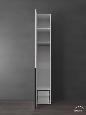 Шкаф с антресолью Linnea MHR-1A-3 2450х400х510 (Белый-М 11.1.2) в Первоуральске - pervouralsk.mebel24.online | фото 5