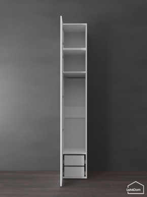 Шкаф с антресолью Linnea MHR-1POA-3 2450х400х510 (Белый-М 11.1.2) в Первоуральске - pervouralsk.mebel24.online | фото 5