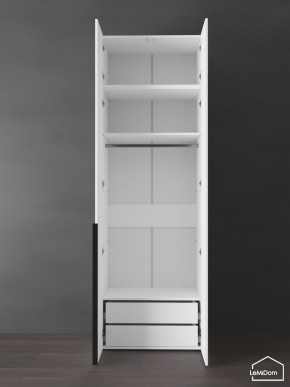 Шкаф с антресолью Linnea MHR-2A-3 2450х800х510 (Белый-М 11.1.2) в Первоуральске - pervouralsk.mebel24.online | фото 6