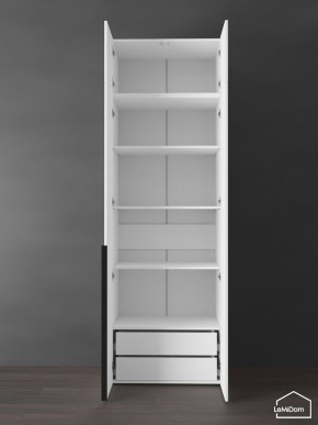 Шкаф с антресолью Linnea MHR-2A-4 2450х800х510 (Белый-М 11.1.1) в Первоуральске - pervouralsk.mebel24.online | фото 6