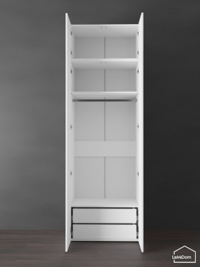 Шкаф с антресолью Linnea MHR-2POA-3 2450х800х510 (Белый-М 11.1.2) в Первоуральске - pervouralsk.mebel24.online | фото 5