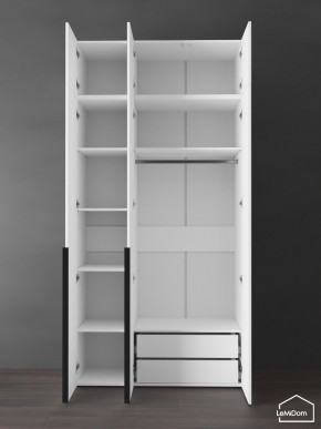 Шкаф с антресолью Linnea MHR-3A-2 2450х1200х510 (Белый-М 11.1.2) в Первоуральске - pervouralsk.mebel24.online | фото 6