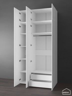 Шкаф с антресолью Linnea MHR-3POA-2 2450х1200х510 (Белый-М 11.1.1) в Первоуральске - pervouralsk.mebel24.online | фото 5