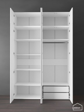Шкаф с антресолью Linnea MHR-4POA-2 2450х1600х510 (Белый-М 11.1.1) в Первоуральске - pervouralsk.mebel24.online | фото 5