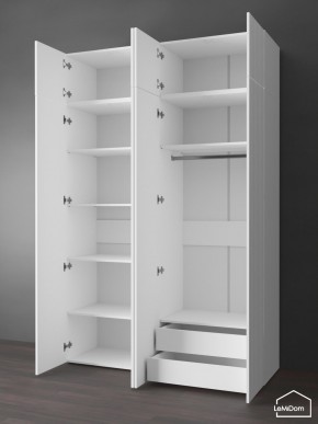 Шкаф с антресолью Linnea MHR-4POA-2 2450х1600х510 (Белый-М 11.1.1) в Первоуральске - pervouralsk.mebel24.online | фото 6