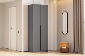 Шкаф ШК-5 + 2 полки (800) Графит серый в Первоуральске - pervouralsk.mebel24.online | фото 2
