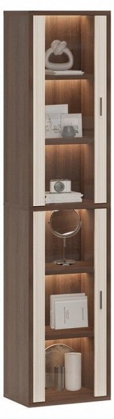 Шкаф-витрина Домино СУ(ш1в2)+2ФС в Первоуральске - pervouralsk.mebel24.online | фото 2