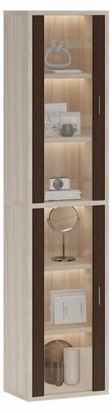 Шкаф-витрина Домино СУ(ш1в2)+2ФС в Первоуральске - pervouralsk.mebel24.online | фото 2