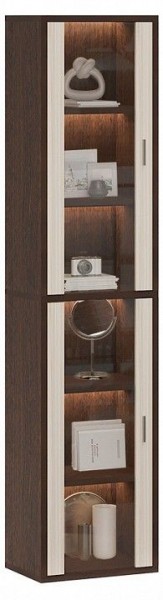 Шкаф-витрина Домино СУ(ш1в2)+2ФС в Первоуральске - pervouralsk.mebel24.online | фото 2