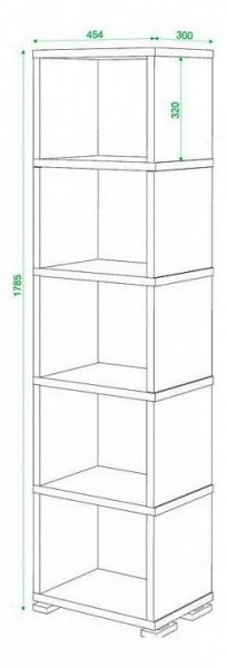 Стеллаж Домино СБ-15/5 в Первоуральске - pervouralsk.mebel24.online | фото 3