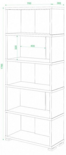 Стеллаж СБ-10/5 в Первоуральске - pervouralsk.mebel24.online | фото 2