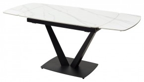 Стол ALATRI 120 MATT WHITE MARBLE SOLID CERAMIC / BLACK, ®DISAUR в Первоуральске - pervouralsk.mebel24.online | фото 10