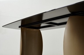 Стол BRONTE 220 KL-188 Контрастный мрамор матовый, итальянская керамика/ Шампань, ®DISAUR в Первоуральске - pervouralsk.mebel24.online | фото 6