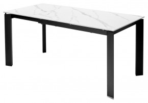Стол CORNER 120 MATT WHITE MARBLE SOLID CERAMIC / BLACK, ®DISAUR в Первоуральске - pervouralsk.mebel24.online | фото 6