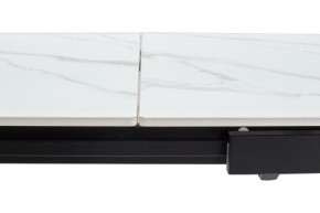 Стол CORNER 120 MATT WHITE MARBLE SOLID CERAMIC / BLACK, ®DISAUR в Первоуральске - pervouralsk.mebel24.online | фото 8