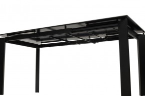 Стол CORNER 120 MATTE STATUARIO Белый мрамор матовый керамика, стекло/ черный каркас, ®DISAUR в Первоуральске - pervouralsk.mebel24.online | фото 9
