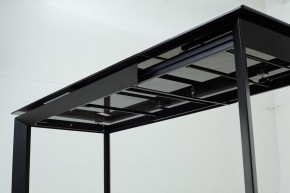 Стол CREMONA 140 KL-99 Белый мрамор матовый, итальянская керамика / черный каркас, ®DISAUR в Первоуральске - pervouralsk.mebel24.online | фото 13