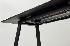 Стол Франк 180 БЕЛЫЙ МРАМОР, стекло / ЧЕРНЫЙ М-City в Первоуральске - pervouralsk.mebel24.online | фото 4