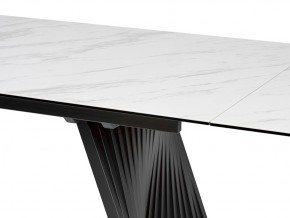 Стол IVAR 180 MARBLES KL-99 Белый мрамор, итальянская керамика/серый, ®DISAUR в Первоуральске - pervouralsk.mebel24.online | фото 8