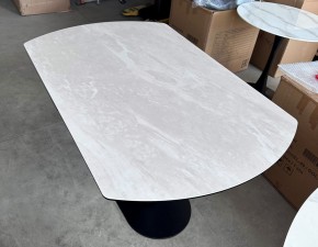 Стол KAI 140 TL-109 поворотная система раскладки, испанская керамика / Темно-серый / Черный, ®DISAUR в Первоуральске - pervouralsk.mebel24.online | фото 7