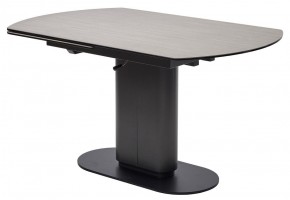 Стол KAI 140 TL-110 поворотная система раскладки, испанская керамика / Темно-серый / Черный, ®DISAUR в Первоуральске - pervouralsk.mebel24.online | фото 1