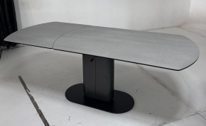 Стол KAI 140 TL-58 поворотная система раскладки, испанская керамика / Темно-серый / Черный, ®DISAUR в Первоуральске - pervouralsk.mebel24.online | фото 4