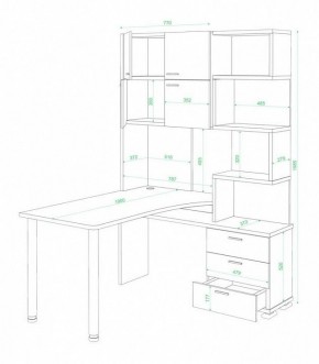Стол компьютерный Домино нельсон СР-500М190 в Первоуральске - pervouralsk.mebel24.online | фото 3