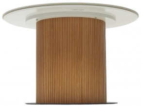 Стол MESA D120 цвет БЕЛЫЙ МРАМОР M326 / Каркас OAK, ®DISAUR в Первоуральске - pervouralsk.mebel24.online | фото 8