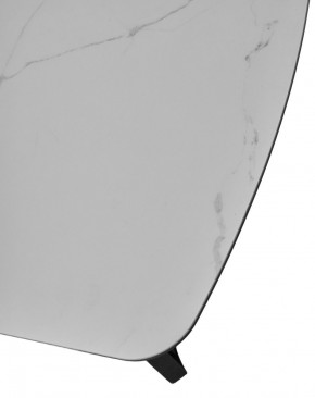 Стол RASMUS 160 TL-45 Белый мрамор, испанская керамика / черный каркас, ®DISAUR в Первоуральске - pervouralsk.mebel24.online | фото 6