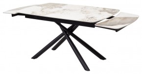 Стол RIVOLI 140 GLOSS LUXURY PANDORA SOLID CERAMIC / BLACK, ®DISAUR в Первоуральске - pervouralsk.mebel24.online | фото 6