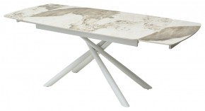 Стол RIVOLI 140 GLOSS LUXURY PANDORA SOLID CERAMIC / WHITE, ®DISAUR в Первоуральске - pervouralsk.mebel24.online | фото 5