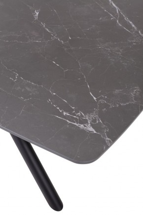 Стол RIVOLI 140 MATT BLACK MARBLE SOLID CERAMIC / BLACK, ®DISAUR в Первоуральске - pervouralsk.mebel24.online | фото 10