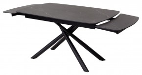 Стол RIVOLI 140 MATT BLACK MARBLE SOLID CERAMIC / BLACK, ®DISAUR в Первоуральске - pervouralsk.mebel24.online | фото 6