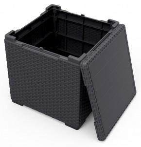 Стол с функцией хранения Виго (Vigo storage box) графит в Первоуральске - pervouralsk.mebel24.online | фото 3