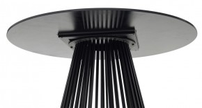 Стол TERNI 120 MATT BLACK MARBLE SOLID CERAMIC Черный мрамор матовый, керамика /Черн.каркас, ®DISAUR в Первоуральске - pervouralsk.mebel24.online | фото 6