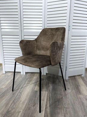 Стул AMARETTO VBP208 античный серо-бежевый/ черный каркас, М-City в Первоуральске - pervouralsk.mebel24.online | фото 1