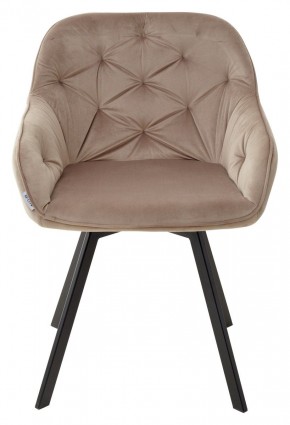 Стул GALE 360 град. поворот. BLUVEL-40 BEIGE, велюр/ черный каркас, М-City в Первоуральске - pervouralsk.mebel24.online | фото 6