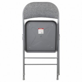Стул складной BRABIX "Golf Plus CF-003 КОМФОРТ", серый каркас, серая ткань, 532890 в Первоуральске - pervouralsk.mebel24.online | фото 3