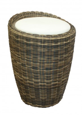 Табурет с местом для хранения LM-1100Rattan, кремовый в Первоуральске - pervouralsk.mebel24.online | фото