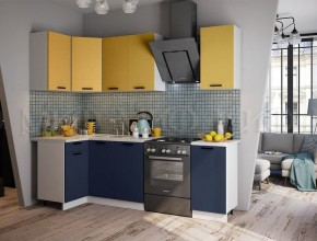 ТЕХНО Кухонный гарнитур угловой 1,8х1,1 м Компоновка №6 в Первоуральске - pervouralsk.mebel24.online | фото 2