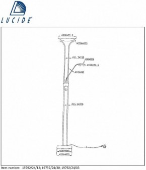 Торшер Lucide Champion-Led 19792/24/03 в Первоуральске - pervouralsk.mebel24.online | фото 7