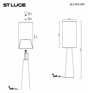 Торшер ST-Luce Jackie SL1354.605.01 в Первоуральске - pervouralsk.mebel24.online | фото 5