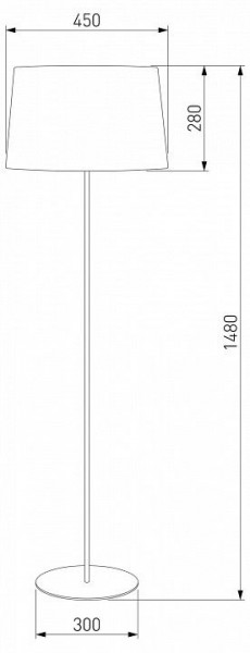 Торшер TK Lighting Maja 2919 Maja в Первоуральске - pervouralsk.mebel24.online | фото 2