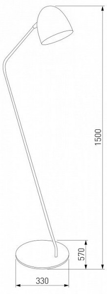 Торшер TK Lighting Soho 5037 Soho Black в Первоуральске - pervouralsk.mebel24.online | фото 2