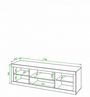 Тумба под ТВ Toivo Кон170 в Первоуральске - pervouralsk.mebel24.online | фото 2