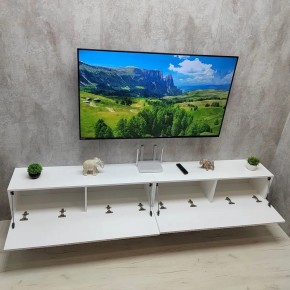 Тумба подвесная под ТВ LINES MTV4-MA 1150 Белый матовый (Белый-M 10.1.2) в Первоуральске - pervouralsk.mebel24.online | фото 11